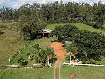 Sitio com 25.000 mt� bairro carioca em Nova Santa Rita - RS